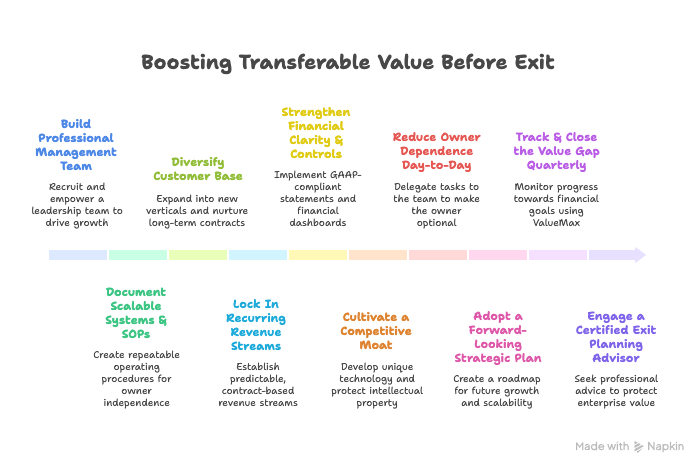 10 Proven Ways to Boost Transferable Value Before You Exit - visual selection