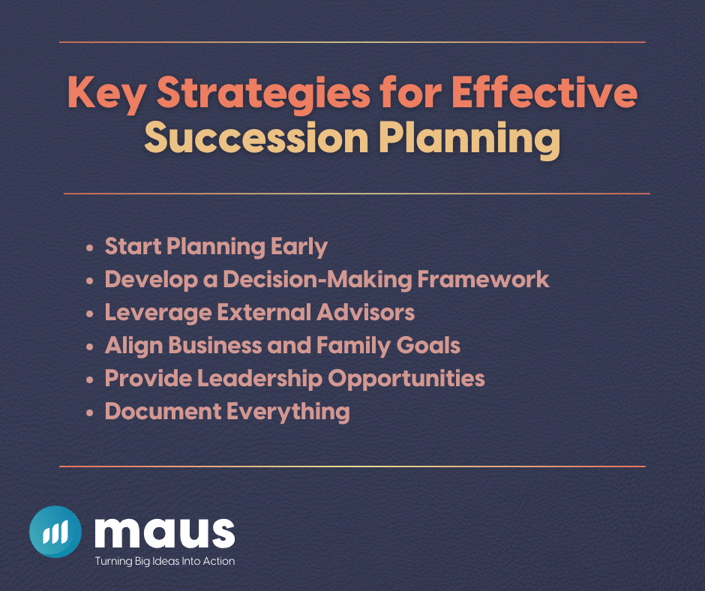 Key Strategies for Effective Succession Planning
