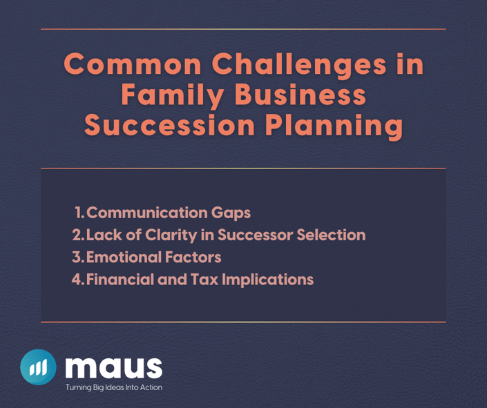 Common Challenges in Family Business Succession Planning