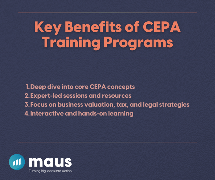 CEPA Training Programs