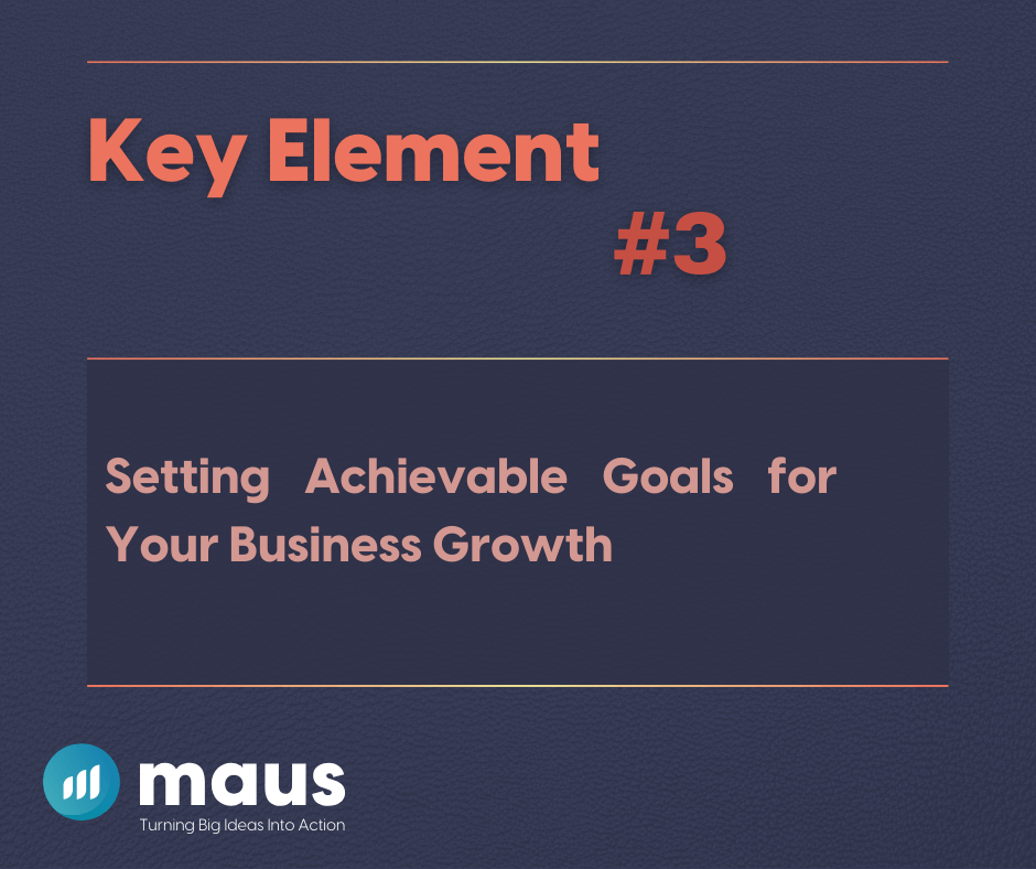 3) Setting Achievable Goals for Your Business Growth