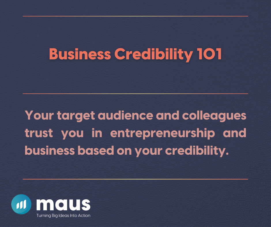 Business Credibility 101